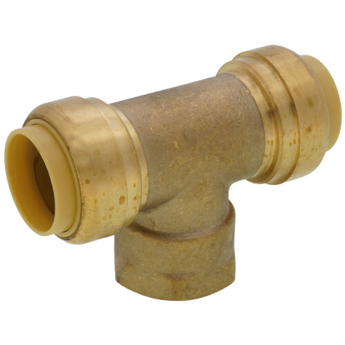 Main product image of 3/4" Push Fit x 3/4" Push Fit x 3/4" Female Tee (Lead Free)