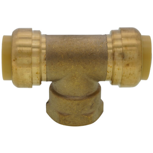 Main product image of 3/4" Push Fit x 3/4" Push Fit x 3/4" Female Tee (Lead Free)