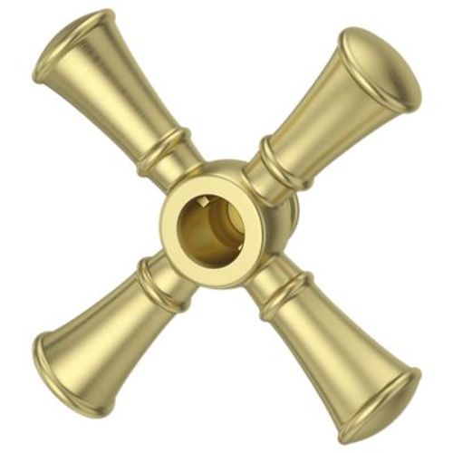Main product image of Tisbury Optional Cross Handle - Tub/Shower (Brushed Gold), HHL-089TBBG