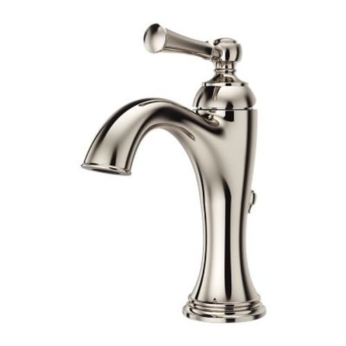 Main product image of Tisbury Single Control 4" Centerset Bathroom Faucet (Polished Nickel), LG42-TB0D