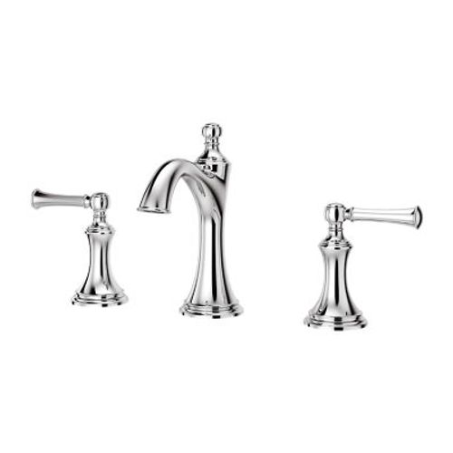 Main product image of Tisbury 2-Handle 8" Widespread Bathroom Faucet (Polished Chrome), LG49-TB0C