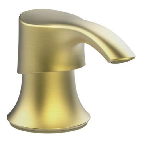 Main product image of Pfister Transitional Round Soap Dispenser w/ SoloTilt (Brushed Gold), KSD-SRDBG