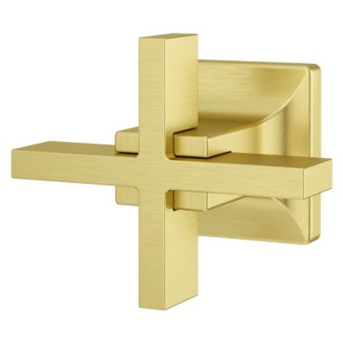 Main product image of Verve Cross Robe Hook (Brushed Gold), BRH-VRV2BG