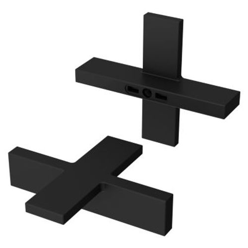 Main product image of Verve Cross Handle Kit for Widespread, Roman Tub and Thermostatic Shower (Matte Black), HHL-VRVXB