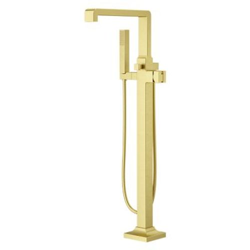 Main product image of Verve Free Standing Tub Filler w/ out Handles (Brushed Gold), LG6-1VRVBG