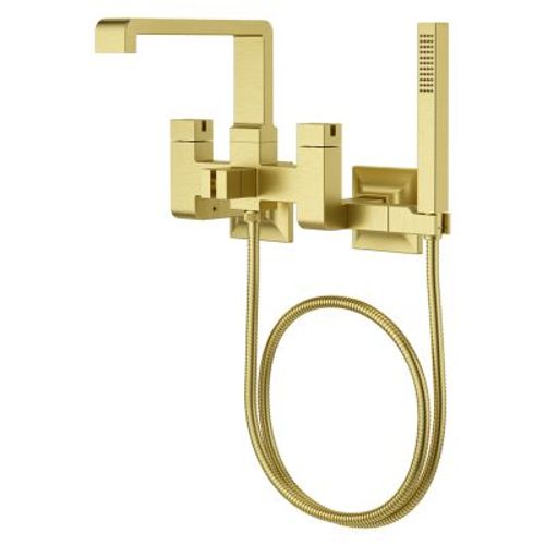 Main product image of Verve Wall-mount Tub Filler without Handles (Brushed Gold), LG6-3VRVBG