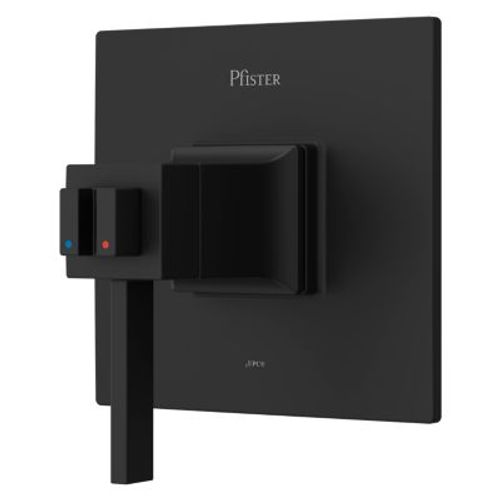 Main product image of Verve Trim Kit for Thermostatic Shower (Matte Black), R89-VRVB