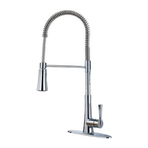 Main product image of Zuri 1-Handle Pull-Down Kitchen Faucet (Polished Chrome), LG529-MCC