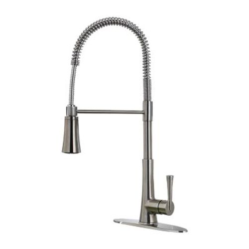 Main product image of Zuri 1-Handle Pull-Down Kitchen Faucet (Stainless Steel), LG529-MCS