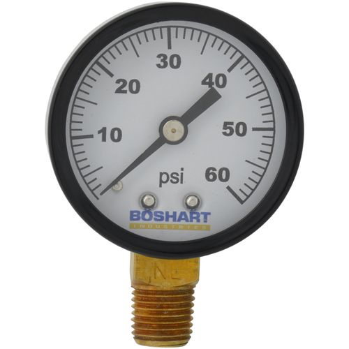 Main product image of 2" Lower Mount Pressure Gauge (0-60 psi)