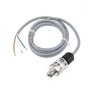 Main product image of 1/4" MNPT 316L Wetted 0-10 VDC Stainless Steel Gauge Pressure Sensor (0-25 psig)