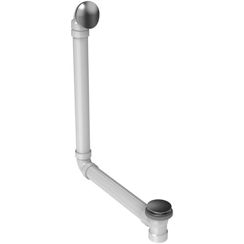 Main product image of 1-1/2" Tub Drain Kit w/ Overflow, PG35959 (White)