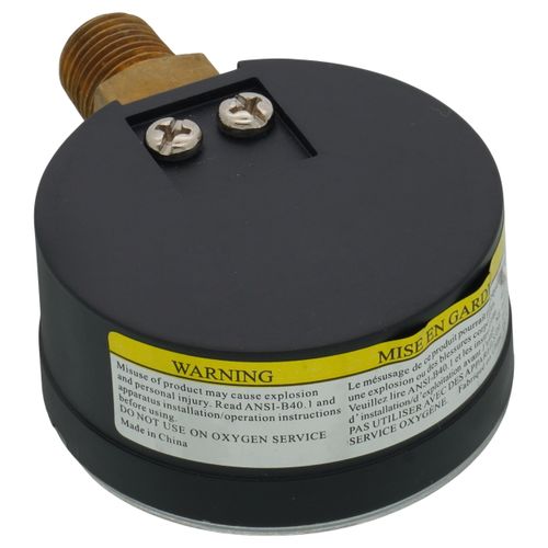 Main product image of 2" Lower Mount Pressure Gauge, ABS Brass Dry (0-60 psi)