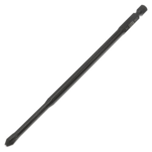 Main product image of 1/4" #2 Phillips Power Driver Bit, 6" Long (Pack of 2)