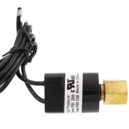 Main product image of High Pressure Control with ±15 PSI Tolerance (Open 250 PSI/Closed 150 PSI)