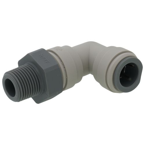 Main product image of 3/8" x 1/2" OD NPTF Swivel Elbow