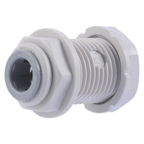Main product image of 3/8" x 1/4" Acetal Gray Bulkhead Reducing Union