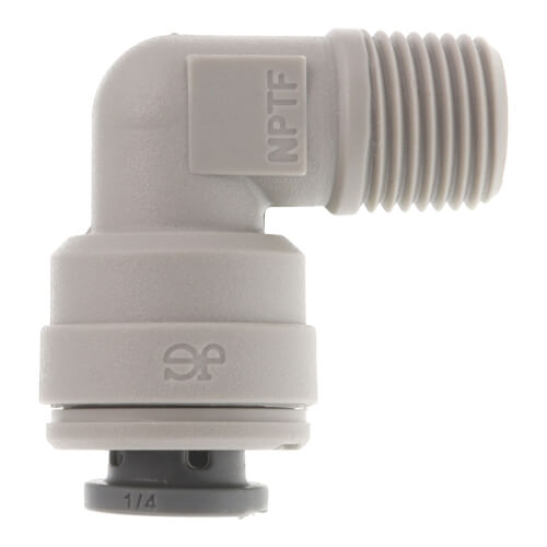Main product image of 1/4" OD x 1/8" NPTF Speedfit Rigid 90-Degree Elbow