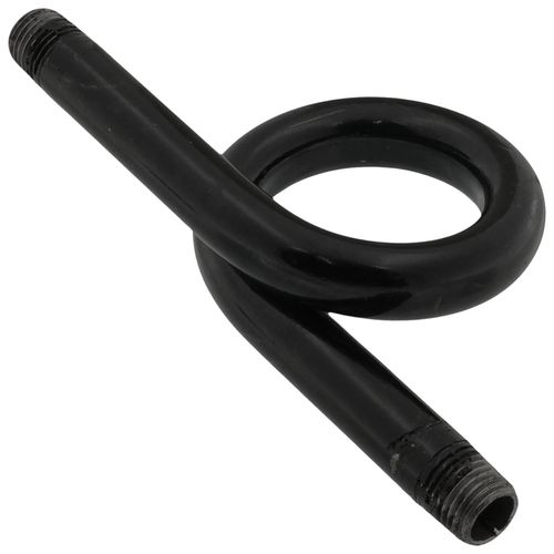 Main product image of 1/4" Straight Black Iron Pigtail (Heavy)