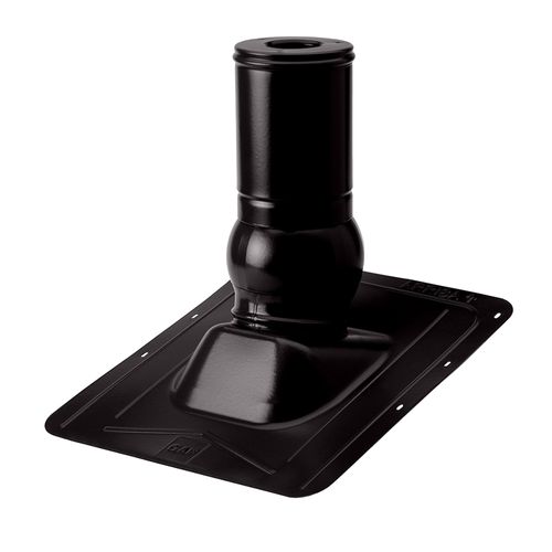 Main product image of 2" Pivot Pipe Boot Flashing - 26 Gauge (Black), PPBG2BL