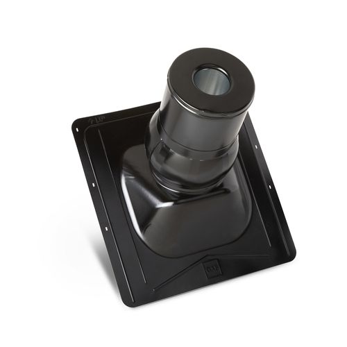 Main product image of 2" Pivot Pipe Boot Flashing - 26 Gauge (Black), PPBG2BL