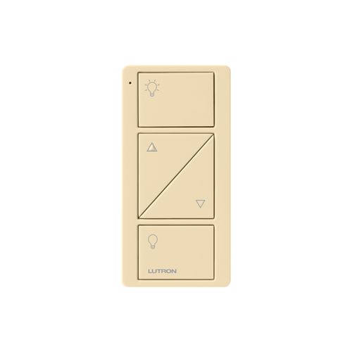 Main product image of 2-Button with Raise/Lower, Pico Smart Remote, with Light Icons, PJ2-2BRL-GIV-L01, Ivory