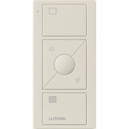 Main product image of Original 3-Button Pico Smart Remote with Raise/Lower and Preset, with Shade Icons, Light Almond