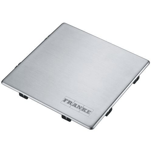 Square Stainless Steel Replacement Drain Cover, PKGCVR