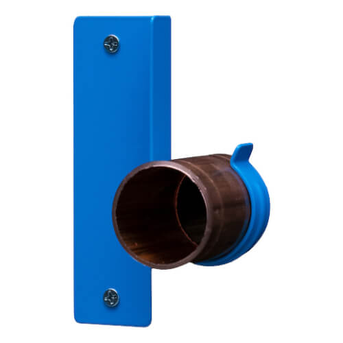 Main product image of 1-1/4" Back of Stud Hap Pipe Hanger Fits 1-1/4" PVC and 1-1/2" Copper Pipes