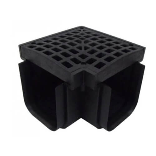 Main product image of 90-Degree Corner Connection for Channel & Trench Drain (Green)