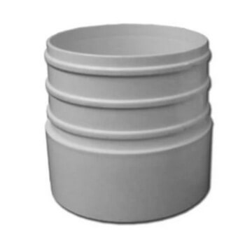 4" - 4" Corrugated Adapter