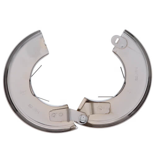 Main product image of 1-1/4" IPS Heavy Duty Floor and Ceiling Plate w/ Spring, 3-1/2" OD (Chrome Plated)