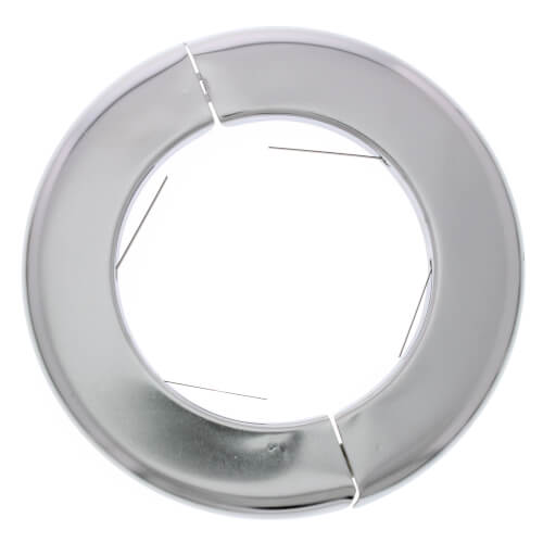 Main product image of 3" IPS Heavy Duty Floor and Ceiling Plate w/ Spring, 5-7/8" OD (Chrome Plated)