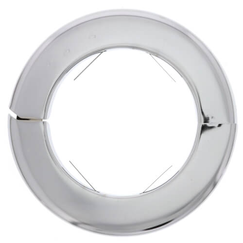 Main product image of 4" IPS Heavy Duty Floor and Ceiling Plate w/ Spring, 7-1/8" OD (Chrome Plated)
