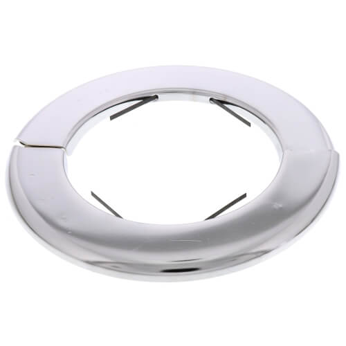Main product image of 4" IPS Heavy Duty Floor and Ceiling Plate w/ Spring, 7-1/8" OD (Chrome Plated)