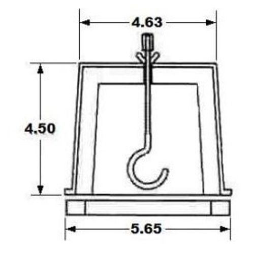 Main product image of Plastic Freeze Cap Faucet Insulator w/ Hook Mount, PFC2