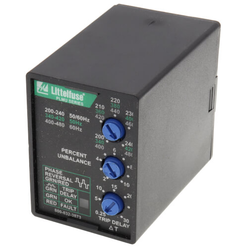 PLMU11 Littelfuse PLMU11 3 Phase SPDT Voltage Monitor (200480V)