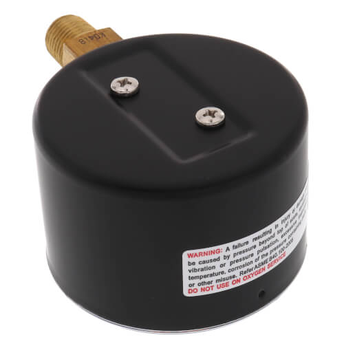 Main product image of 2.5" Steel Low Pressure Gauge (0-15" Water/OZ)