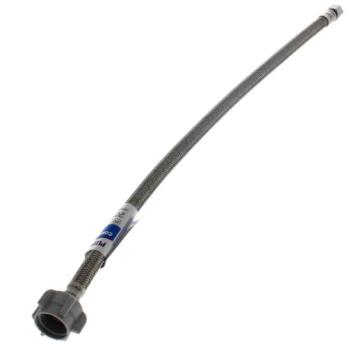 Main product image of 20" Braided Stainless Steel Toilet Connector (3/8" Compression x 7/8" Ballcock)