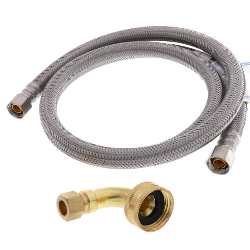 PLS148DW12P PLS148DW12P 48" Braided Stainless Steel