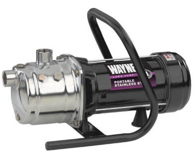 Main product image of 1 HP Portable Stainless Steel Lawn Pump