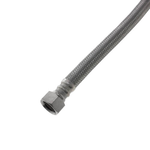 Main product image of 20" Braided Stainless Steel Faucet Connector (7/16" Compression x 1/2" FIP)