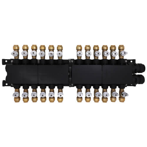 Main product image of 3/4" Home Run Manifold w/ 1/2" Sharkbite Outlets (24 Outlets)
