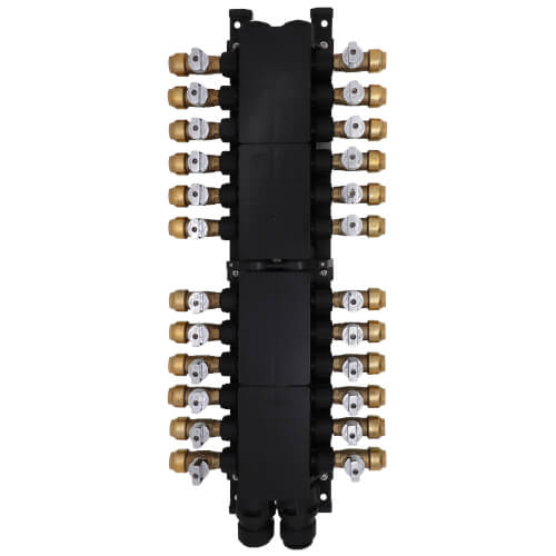 Main product image of 3/4" Home Run Manifold w/ 1/2" Sharkbite Outlets (24 Outlets)