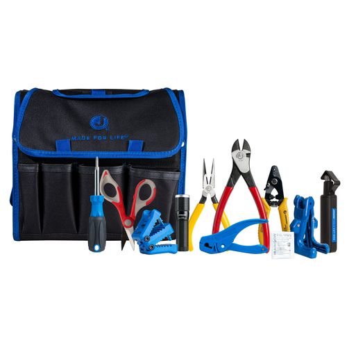 Main product image of TK-151 Fiber Prep Kit with Connector Cleaner, Fiber Cleaver, & Visual Fault Locator+