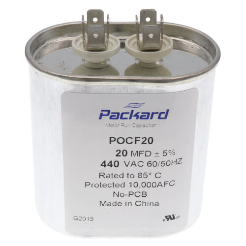 Main product image of 440V Oval Run Capacitor (20 MFD)