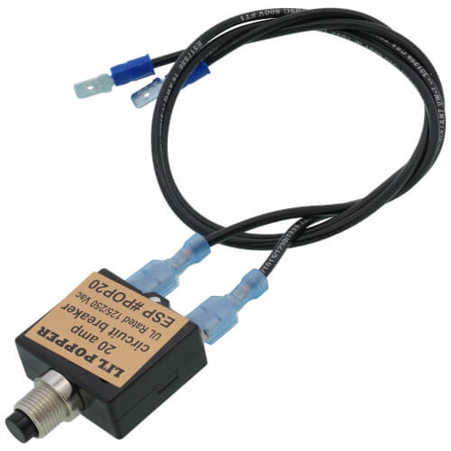 Main product image of Lil Popper Control Circuit Breaker, 125/250VAC (20A)