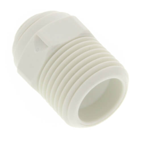 Main product image of 1/4" OD x 3/8" NPTF Male Adapter (Single-Pack)