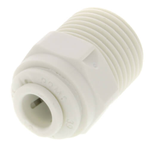 Main product image of 1/4" OD x 3/8" NPTF Male Adapter (Single-Pack)