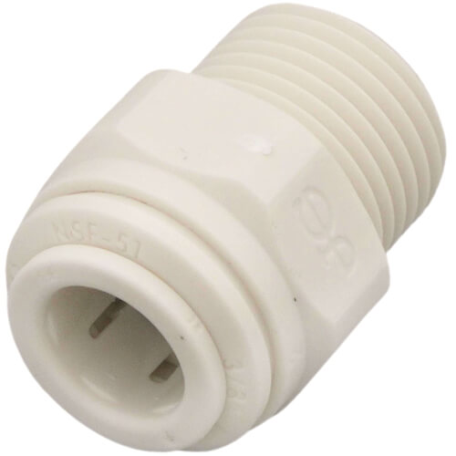 Main product image of 3/8" Tube OD x 3/8" NPTF Male Connector (Single-Pack)